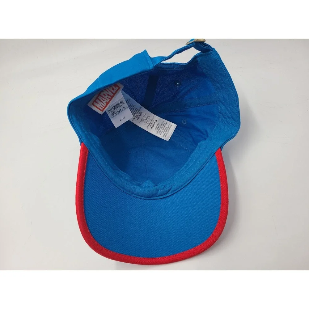 Ms Marvel Comics Disney Strapback‎ Adjustable Hat Cap Cotton Dad Men Women Blue